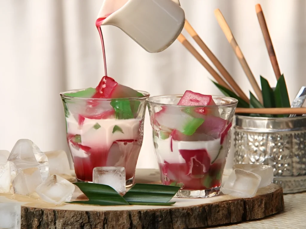 selendang mayang - minuman tradisional warisan budaya betawi