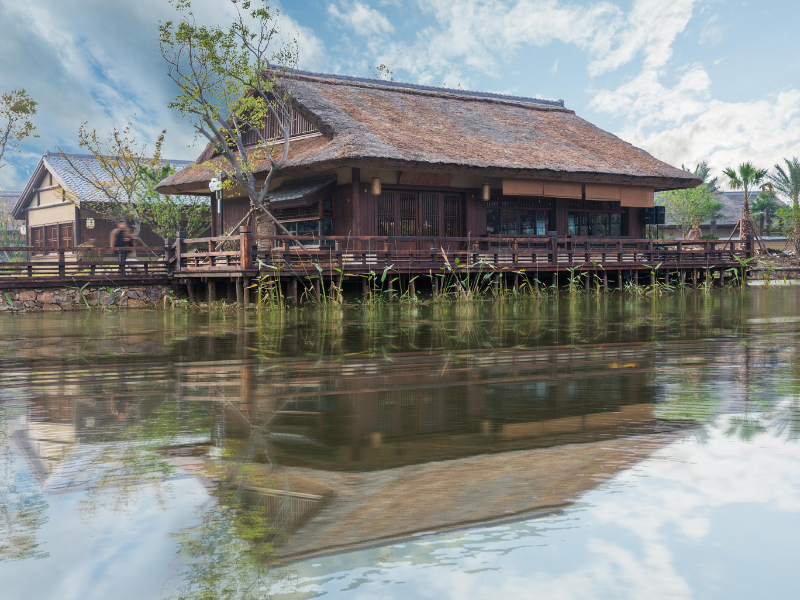 Rumah Rakit Bangka Belitung