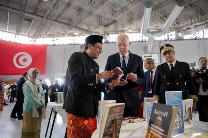 PPI Tunisia Kenalkan Budaya Indonesia di Pameran Buku Internasional 2026