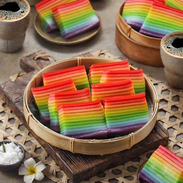3 Rahasia di Balik Kue Lapis Warna-warni yang Menggoda